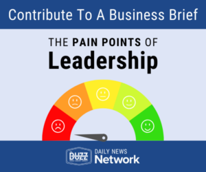 Pain points of leadership.